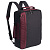 Рюкзак для ноутбука 2 в 1 twoFold, серый с бордовым - миниатюра