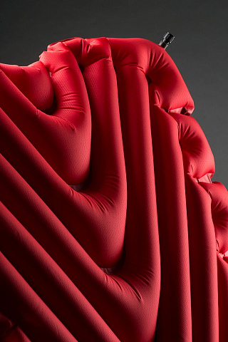 Надувной коврик Insulated Static V Luxe, красный - рис 6.