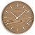 Часы настенные Kudo, беленый дуб - миниатюра