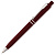 Ручка шариковая Raja Chrome, бордовая - миниатюра