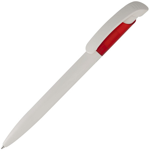 Ручка шариковая Bio-Pen, белая с красным - рис 2.