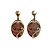 Серьги лилия Clara Bijoux A77359 V - миниатюра