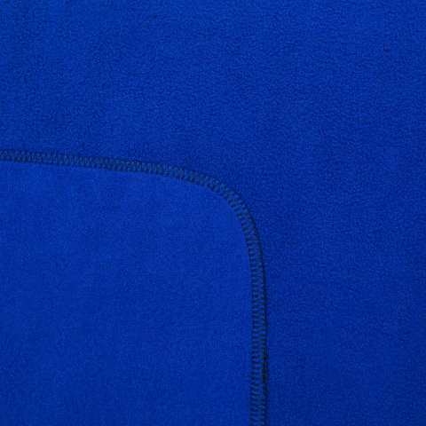 Флисовый плед Warm&Peace, ярко-синий - рис 4.