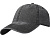 Графтон 6-панельная промытая кепка, черный - миниатюра
