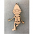 Набор деревянный для творчества "Игрушка елочная Гном" - миниатюра - рис 2.