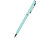Ручка шариковая автоматическая BrunoVisconti® PALERMO цвет корпуса голубой, soft-touch, 0.7 мм - миниатюра