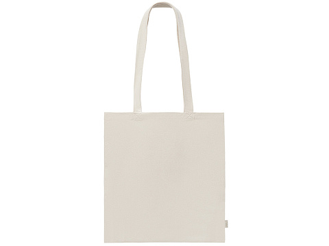 Шоппер Basio из переработанного хлопка 280 г, натуральный - рис 2.