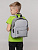 Рюкзак детский Manifest из светоотражающей ткани, серый - миниатюра - рис 9.
