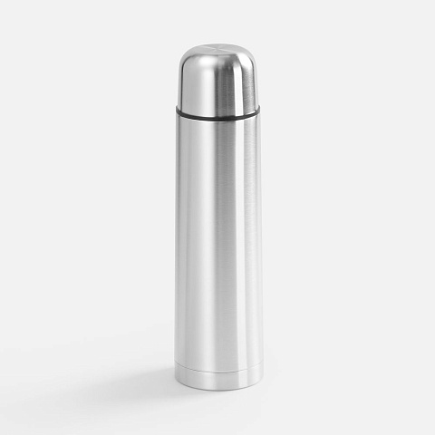 Термос Plain 750, ver.2, серебристый - рис 3.