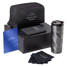Подарочный набор Re:m. Road  с термокружкой, косметичкой и обложкой для паспорта