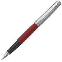 Перьевая ручка Parker Jotter, цвет ORIGINALS RED CT, цвет чернил синий/черный, толщина линии M, В БЛИСТЕРЕ