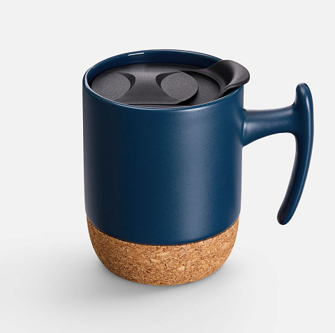 Кружка Corky Grip, синяя - рис 2.