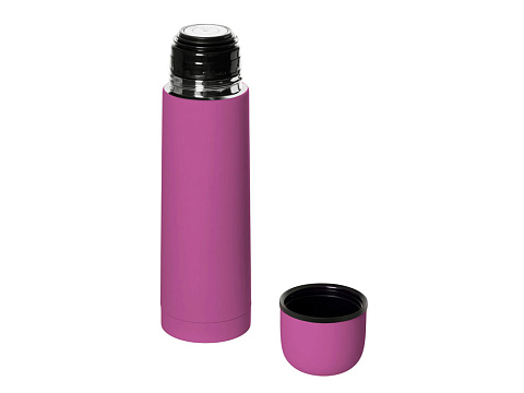 Термос Ямал Soft Touch, 500мл, фиолетовый - рис 2.