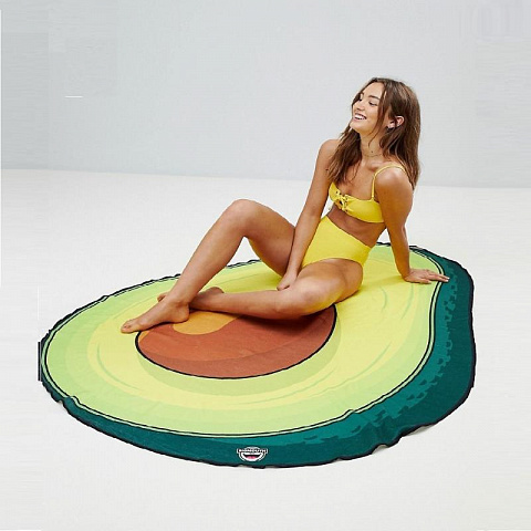 Пляжное полотенце Авокадо - рис 2.