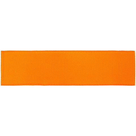 Лейбл тканевый Epsilon, S, оранжевый неон - рис 2.