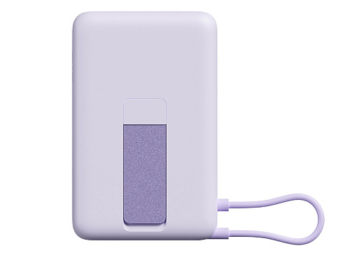 Внешний аккумулятор Xiaomi Magnetic Power Bank 10000 with Built-in Stand Purple - рис 2.