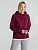 Толстовка с капюшоном унисекс Hoodie, бордовая - миниатюра - рис 7.
