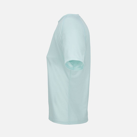 Футболка спортивная женская Vortex Women, зелено-голубая - рис 4.