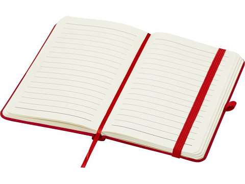 Блокнот Spectrum Plus формата A6 в твердой обложке - Красный - рис 4.