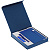 Коробка Arbor под ежедневник, аккумулятор и ручку, синяя - миниатюра - рис 3.