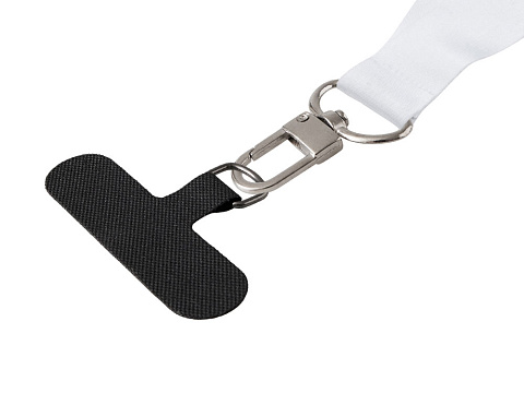 Ланъярд 2,5 см под сублимацию с трендовым карабином, замком обрыва и узким держателем для телефона из ПЭ - рис 4.