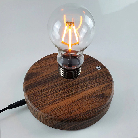 Левитирующая лампочка на круглой платформе - рис 13.