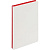 Ежедневник Duplex, недатированный, белый с красным - миниатюра