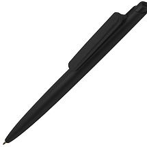 Ipe шариковая ручка RCS из переработанного материала (синие чернила) - Черный