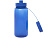 Спортивная бутылка Ryder из переработанного ПЭТ-пластика объемом 900 мл с многофункциональной крышкой, сертифицированная RCS - Ярко-синий - миниатюра - рис 4.