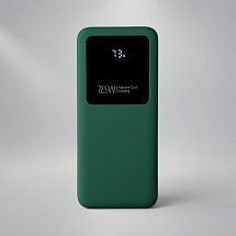 Внешний аккумулятор Kris soft touch, 10000mAh (Тёмно-зелёный)