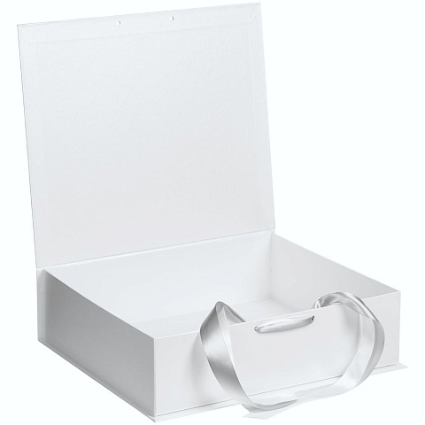 Коробка на лентах Tie Up, белая - рис 3.