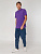Рубашка поло Virma Light, фиолетовая - миниатюра - рис 10.