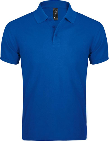 Рубашка поло мужская Prime Men 200 ярко-синяя - рис 2.