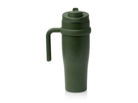 Термокружка KALAM/КАЛАМ с двойными стенками, темно-зеленый