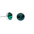 Пусеты Emerald Fiore Luna SWE298 EM S - миниатюра - рис 2.