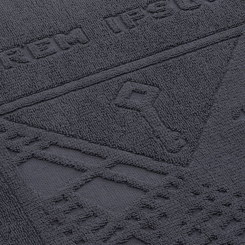 Полотенце на заказ Surpass с рельефным логотипом, большое - рис 7.