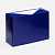 Коробка складная Foldream, M, синяя - миниатюра