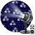 Новогодний проектор Танец снежинок - миниатюра