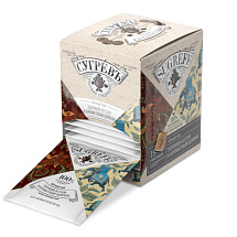 Черный чай Терпкий Ассам и ароматный Цейлон в индивидуальном саше конверте, 15 пакетиков