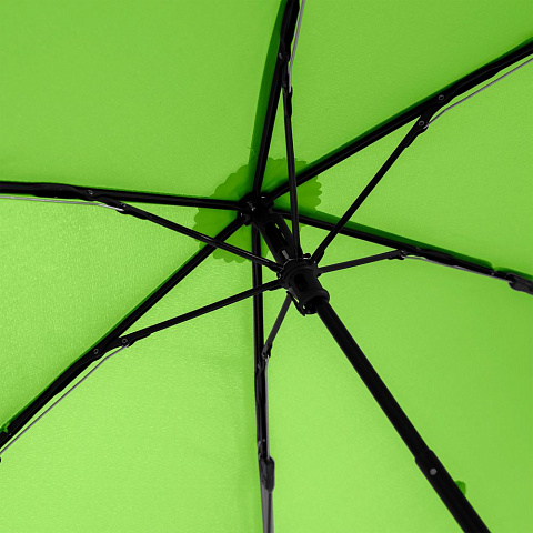 Зонт складной Zero 99, зеленый - рис 5.