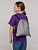 Детский рюкзак-мешок Manifest из светоотражающей ткани, серый - миниатюра - рис 9.