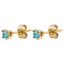 Пусеты BLUE Fiore Luna AE03187-3 BL/G