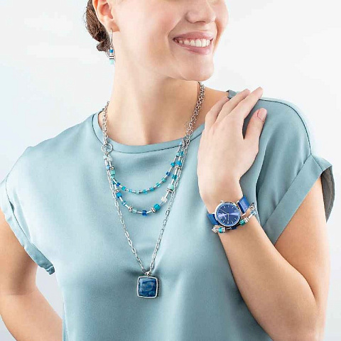 Браслет Turquoise Coeur de Lion *4715/30-0600 - рис 2.
