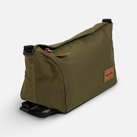 Косметичка дорожная XS01, зеленая - рис 3.