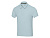Рубашка поло унисекс Akoya из переработанного махрового материала - Cloud Blue - миниатюра