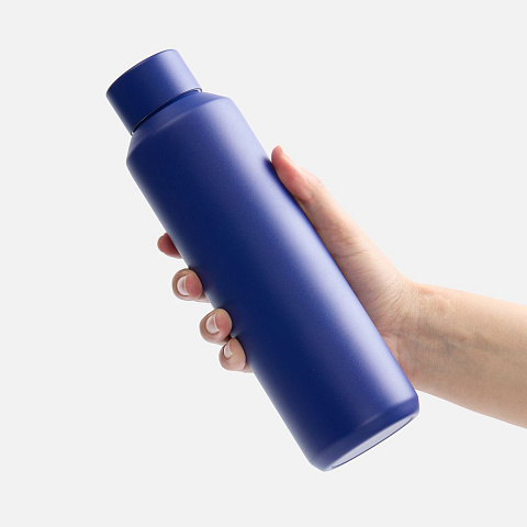 Термобутылка Tampa, синяя - рис 4.