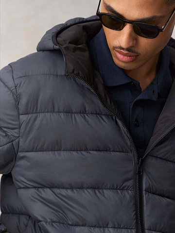 Куртка-парка унисекс Reverse, черная - рис 17.