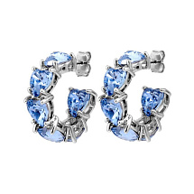 Серьги HARDY SS LIGHT BLUE