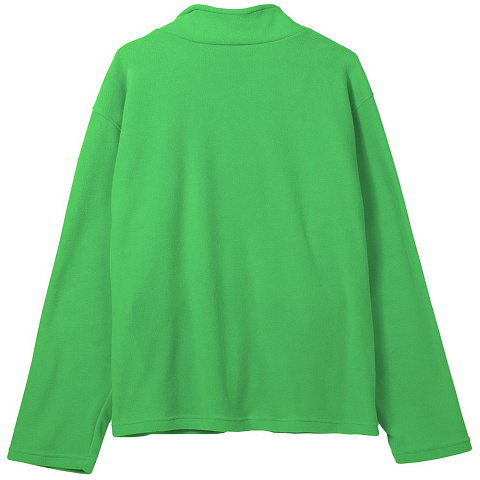 Куртка флисовая унисекс Manakin, зеленое яблоко - рис 3.