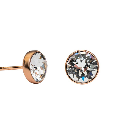 Пусеты Crystal Fiore Luna SWE297 C RG - рис 2.